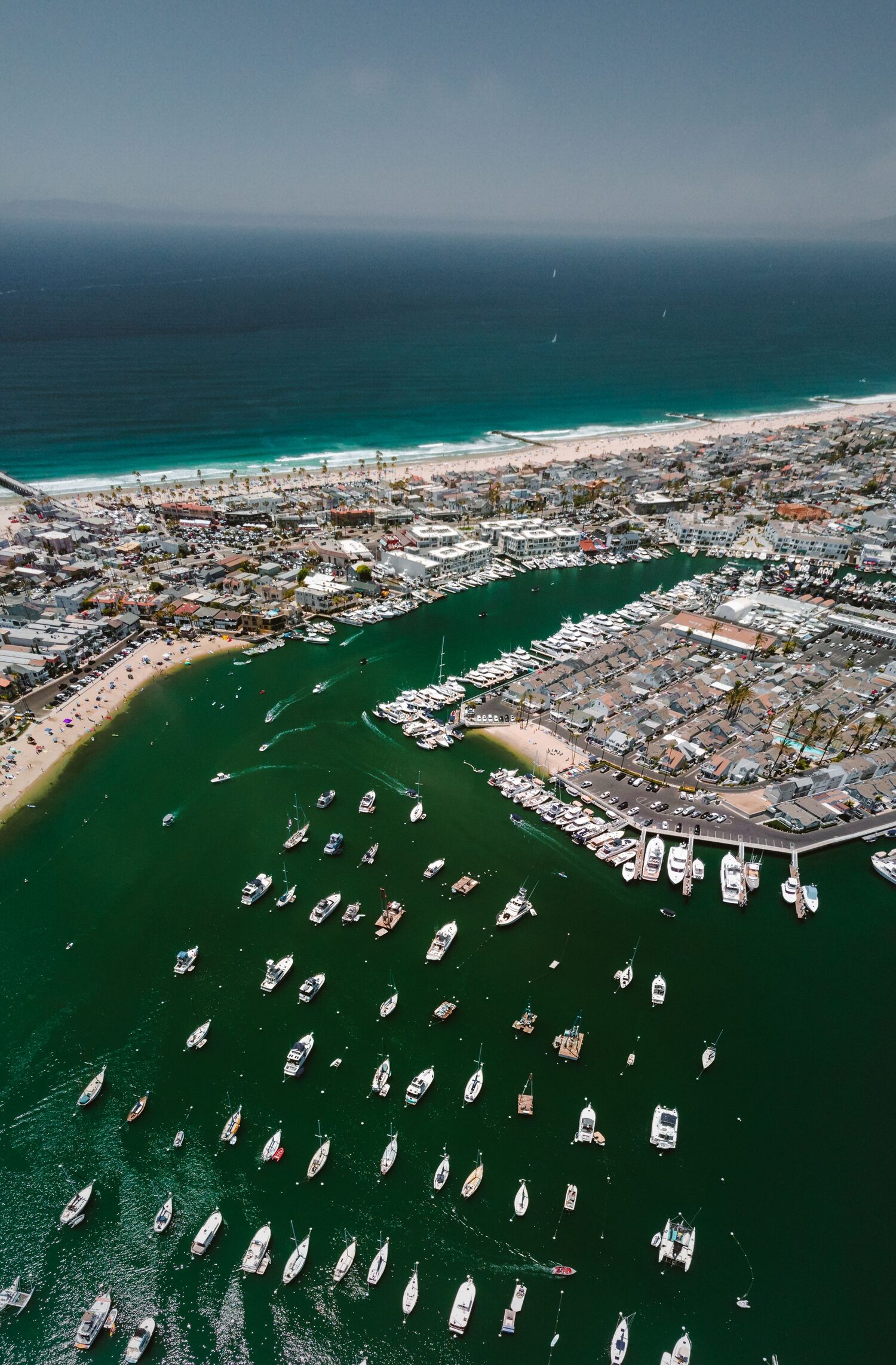 Harbor at midday